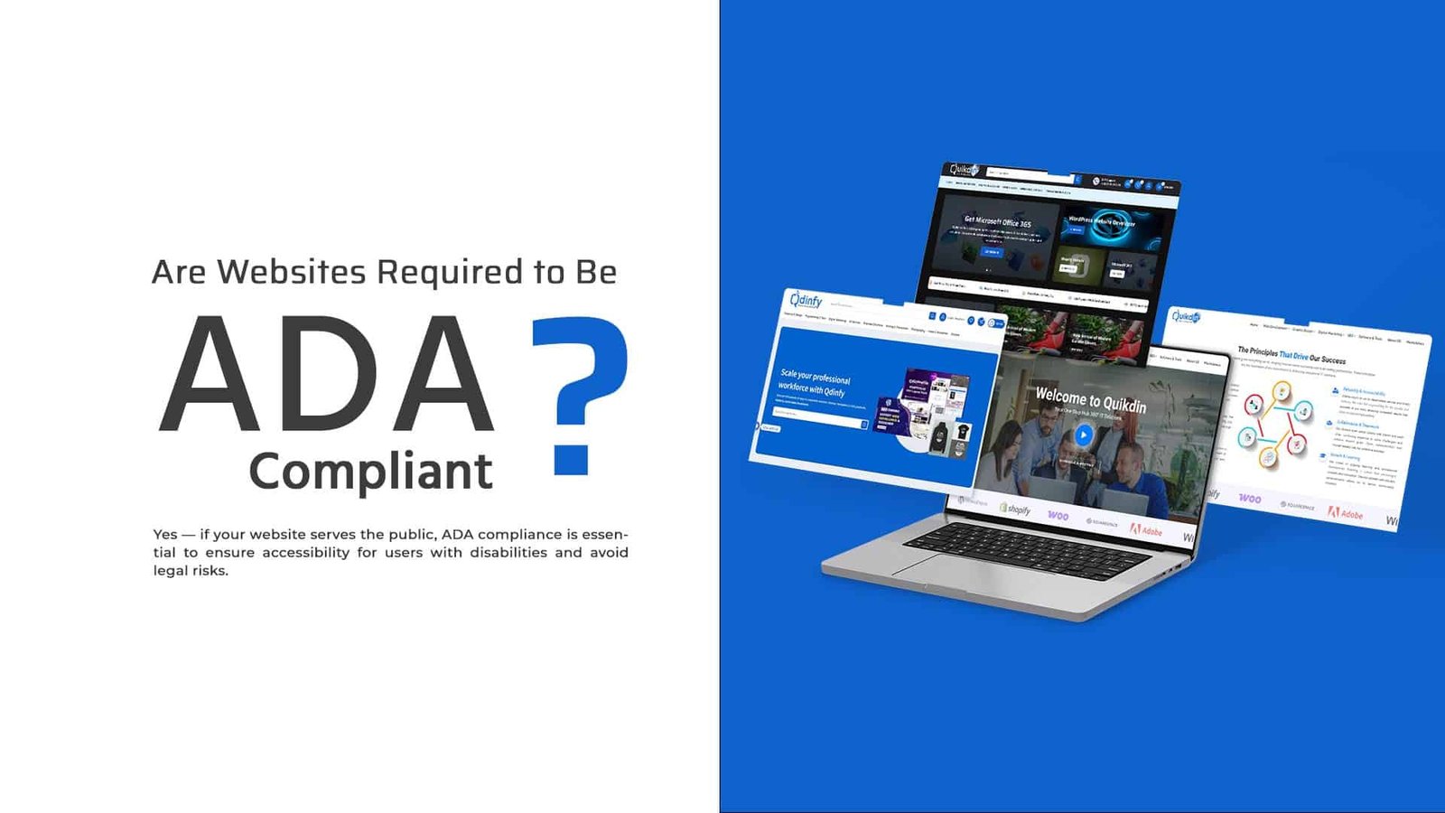 do websites have to be ADA compliant , does your website need to be ada compliant portfolio website , does your portfolio website need to be ada compliant, ada compliance website checklist